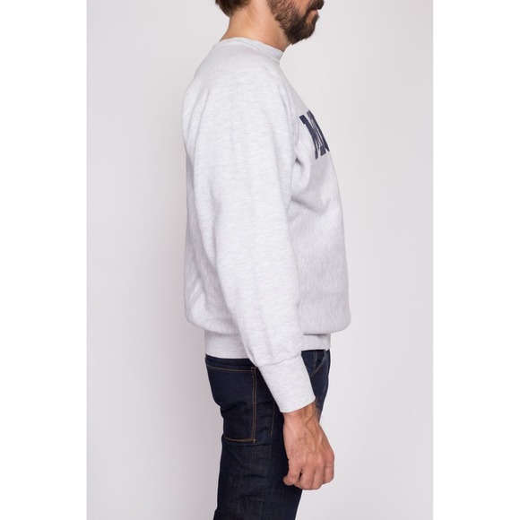 90s University Of Michigan Champion Reverse Weave‎ Sweatshirt Men's Medium - Picture 4 of 6